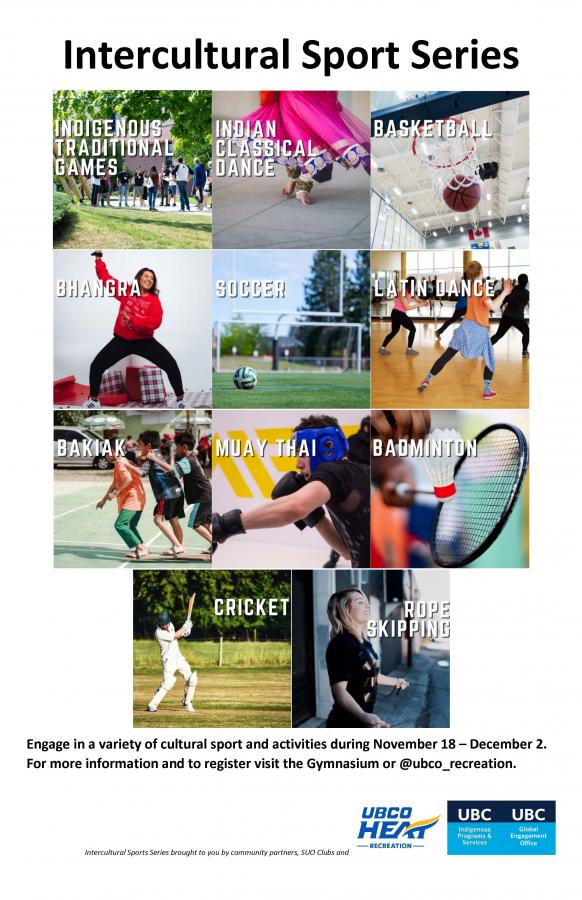 UBC Okanagan Intercultural Sport Series