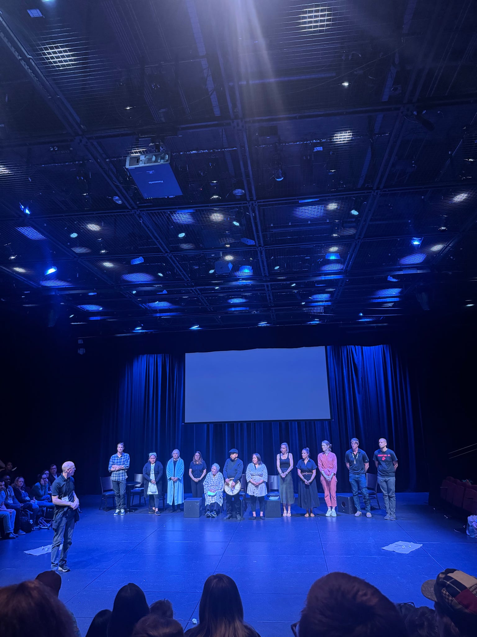 Performing Research at BMO theatre (photo: Ebru Boynuegri)