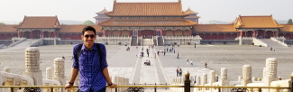 Parsa Shani in China's Forbidden City