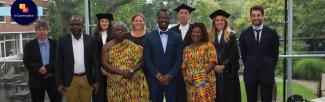 Photo: Dr. Emmanuel Twumasi Osei Ph.D. and colleagues