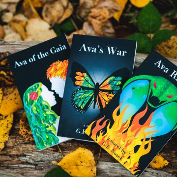 Grace Nosek teen eco-fantasy series, Ava of the Gaia - photo: Grace Nosek Grace Nosek teen eco-fantasy series, Ava of the Gaia - photo: David Markwei