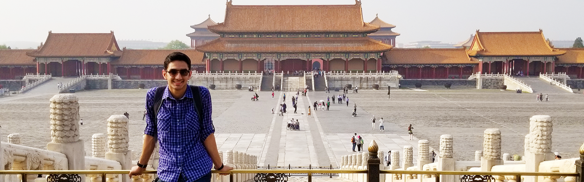 Parsa Shani in China's Forbidden City
