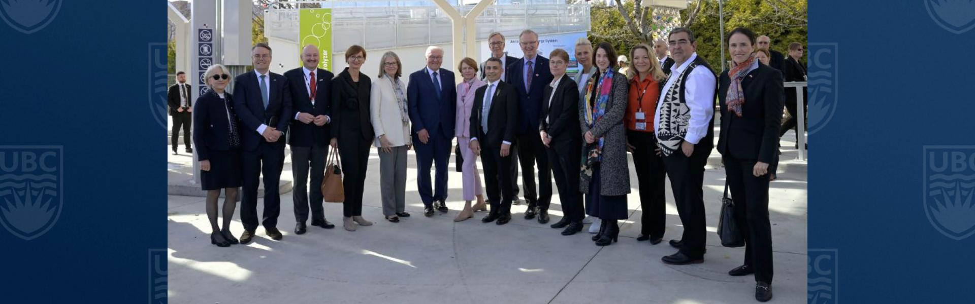 UBC representatives meet German delegation (photo: Paul Joseph)