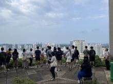 UBC Global Seminar students in Singapore in summer 2024 (photo: Matthew Chen)